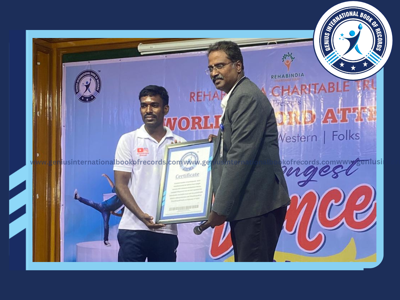New World Record in Thread art in 4 hrs By Kalaiarasan