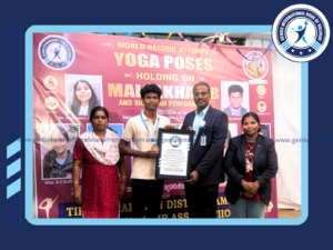 World Record in Silambam with Jogging by S.V.Kartheeban.V.Kartheeban set a new world record by jogging 3 kilometers while simultaneously performing silambam rotation (single stick) in 16 minutes. The record was set and organized by Tiruchirapalli District Amateur Mallakhamb Association on 11th May 2026 at Tiruchirapalli Tamilnadu india